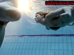 Andrea and Monica underwater girls